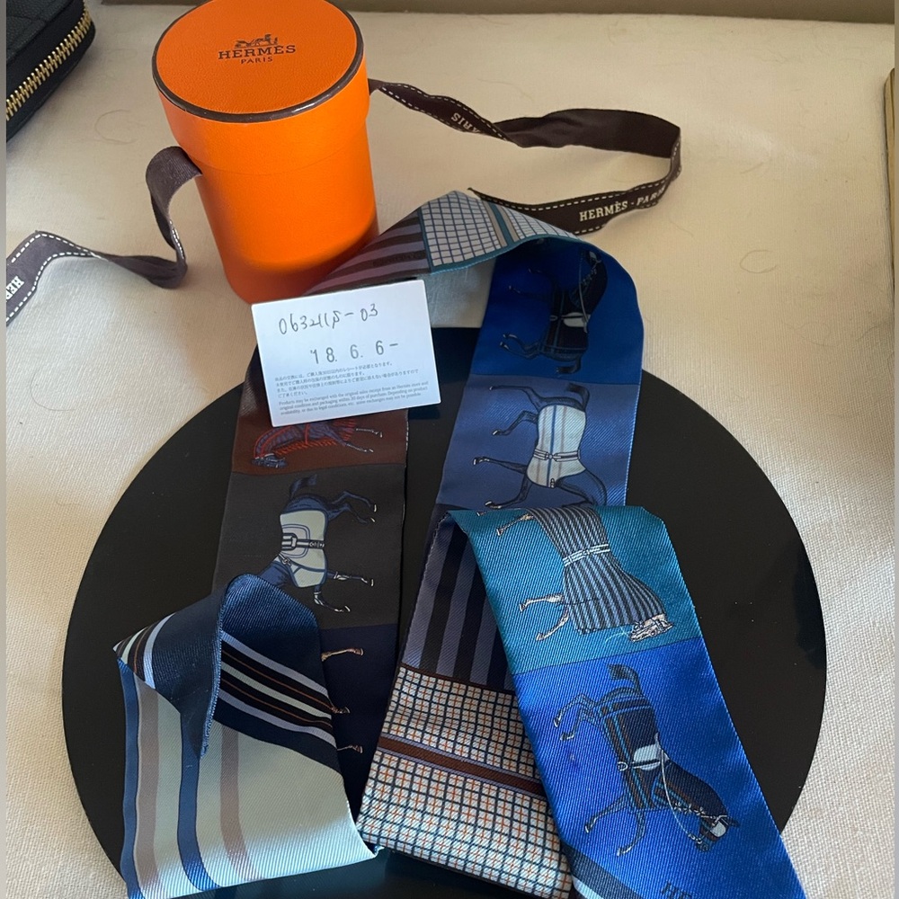 NWOT Hermes Twilly and box